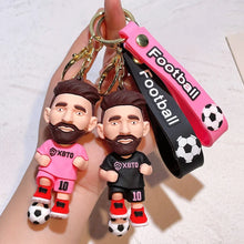 Load image into Gallery viewer, Messi Keychain Fashion Bag Pendent Cute Doll Keyring Car Ornaments Key Accessories Jewelry Gift for Friends