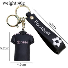 Load image into Gallery viewer, Messi Football Star Clothing Pendant Keychain Accessories