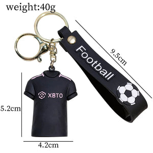 Messi Football Star Clothing Pendant Keychain Accessories