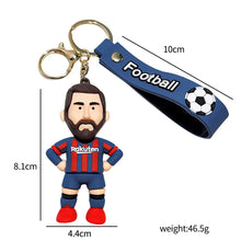 Load image into Gallery viewer, Messi Keychain Fashion Bag Pendent Cute Doll Keyring Car Ornaments Key Accessories Jewelry Gift for Friends