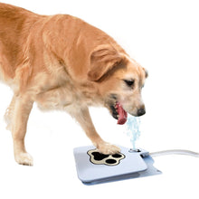 Load image into Gallery viewer, Dog Water Fountain - Step On Push Pedal Pet Water Fountain