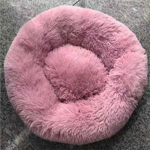Luxury Soft Plush Dog Bed Round Shape Sleeping Bag