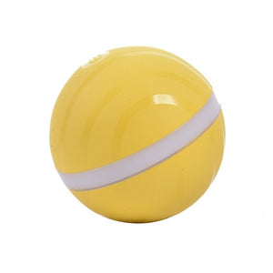 Automatic Pet Jumping Ball USB Electric LED Rolling Flash Ball Funny Toy Dog Cat