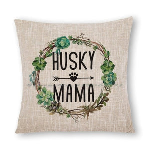 Husky Mom Pillow Case