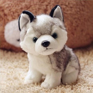 1pcs Lovely Simulation Husky Dog Toy Stuffed Animals Plush Toys Cushions Gifts