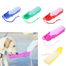Load image into Gallery viewer, 250ML Foldable Dog Outdoor Drinking Water Bottles Handheld Squeeze Water Dispenser for Dog Pets Travel Feeding Pet Products