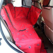 Load image into Gallery viewer, Senior Dog Car Cover Waterproof Rear Back Pet Cats Puppy Seat Cover Carrying Transport  Hammock Protector With Safety Belt Goods