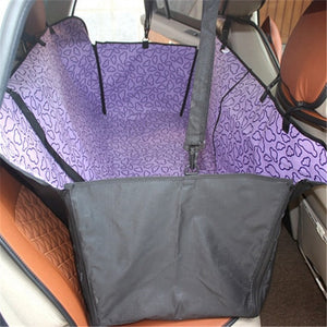 Senior Dog Car Cover Waterproof Rear Back Pet Cats Puppy Seat Cover Carrying Transport  Hammock Protector With Safety Belt Goods