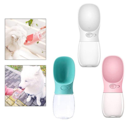 350ML Pet Dog Drinking Cup Water Bottle for Outdoor/travel Portable Plastic Dog Cat Travel Water Cup Drinking Bottle