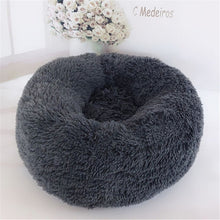 Load image into Gallery viewer, Luxury Soft Plush Dog Bed Round Shape Sleeping Bag